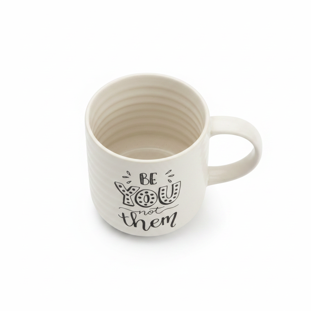 Be YOU not them Mug - Inside View