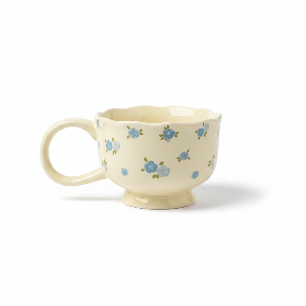 Blue Roses Mug