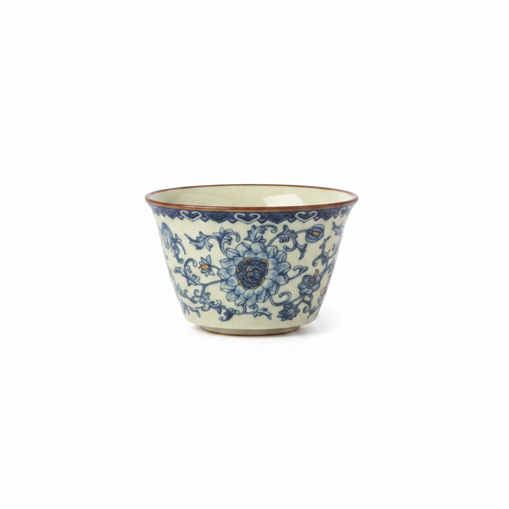 Blue White Tea Cup