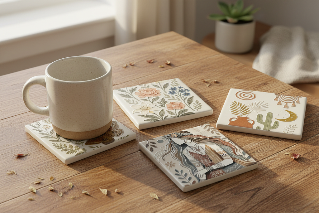Boho Style Coasters