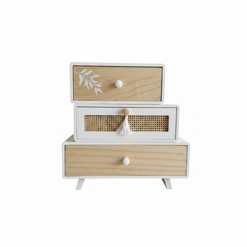 Boho Drawer Organizer Side View