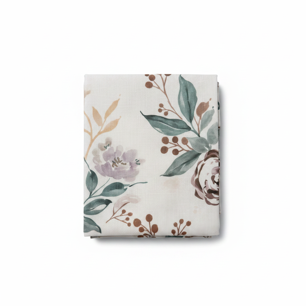 Botanical Leaves Shower Curtain