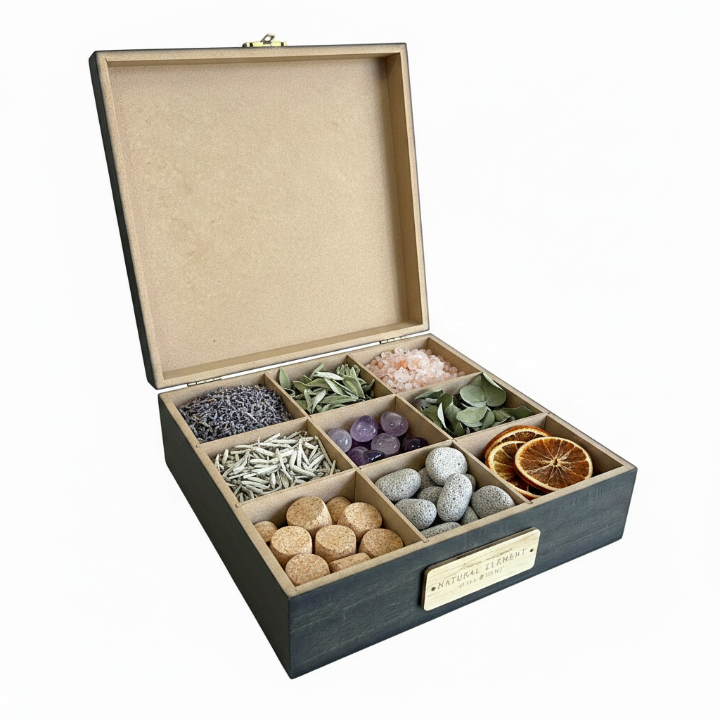 Box Open - Wood Label