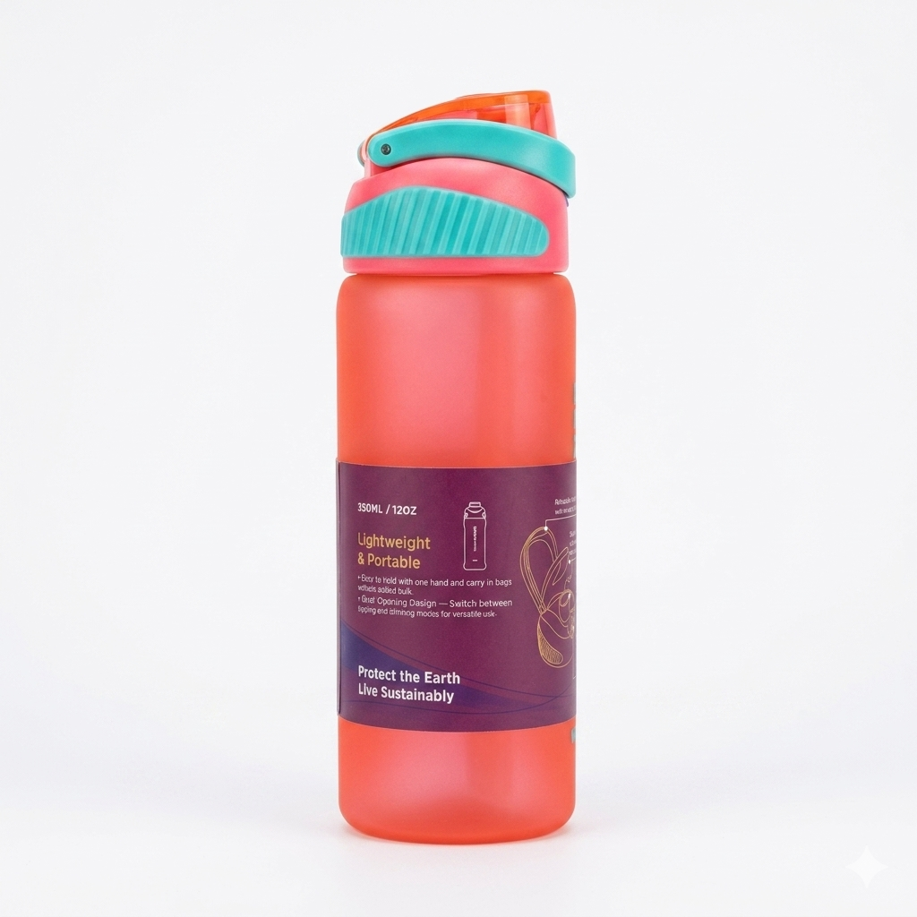 Dual-Open Water Bottle 1000ml