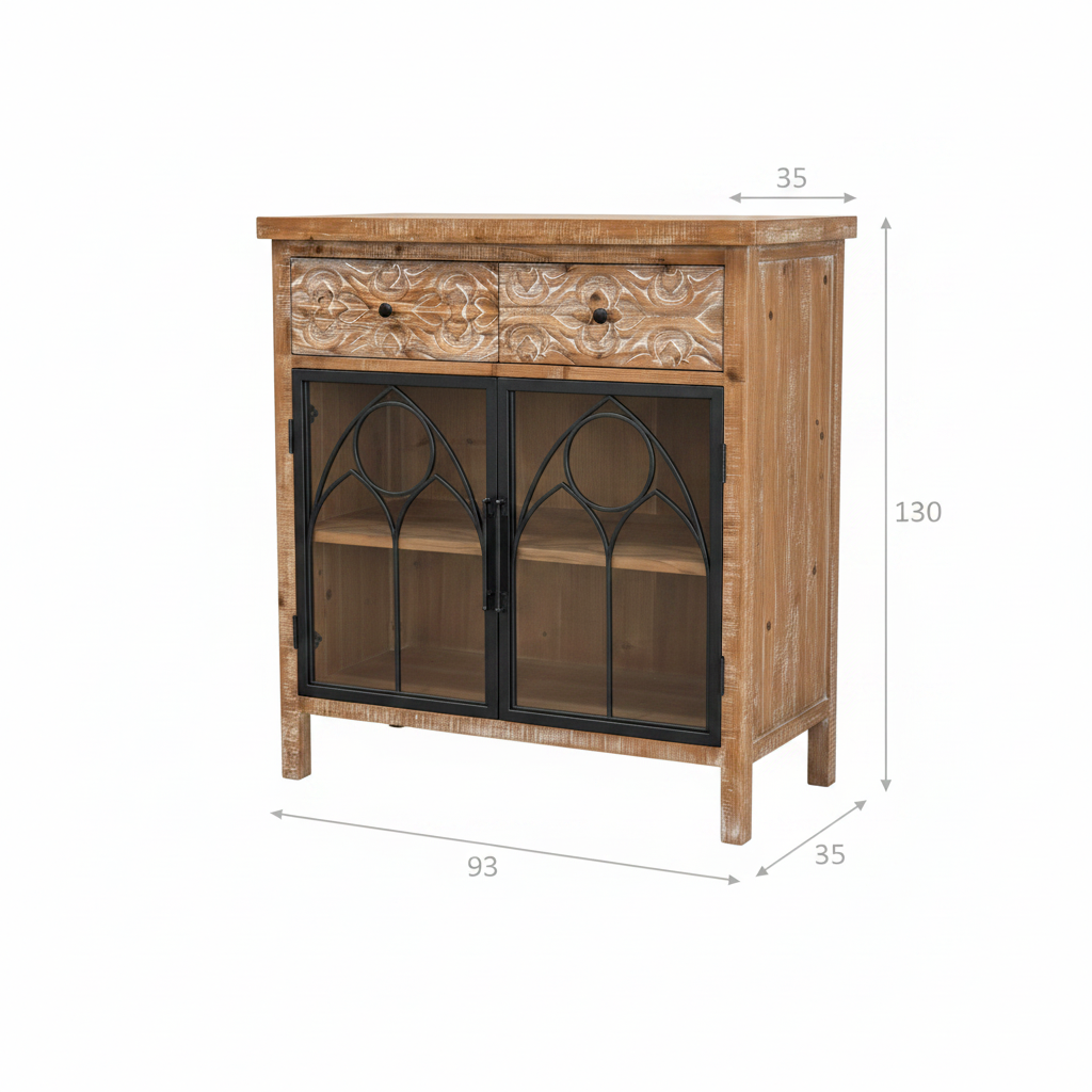 Cabinet with Dimensions