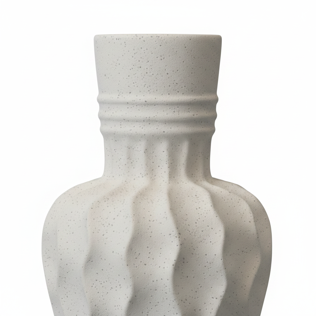 Ceramic Vase Close-up Detail