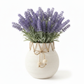 Ceramic Vase with Lavender
