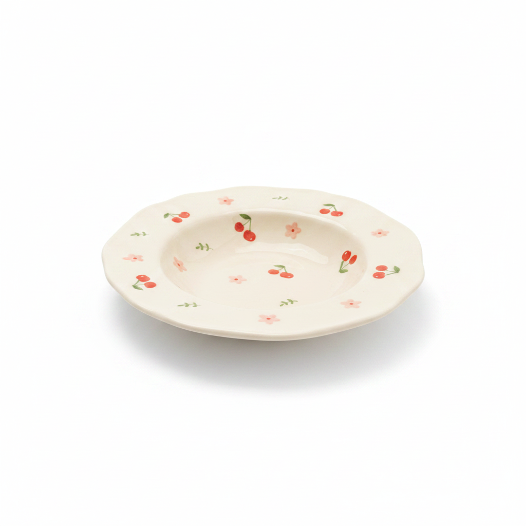 Cherry Plate – 45° Interior View