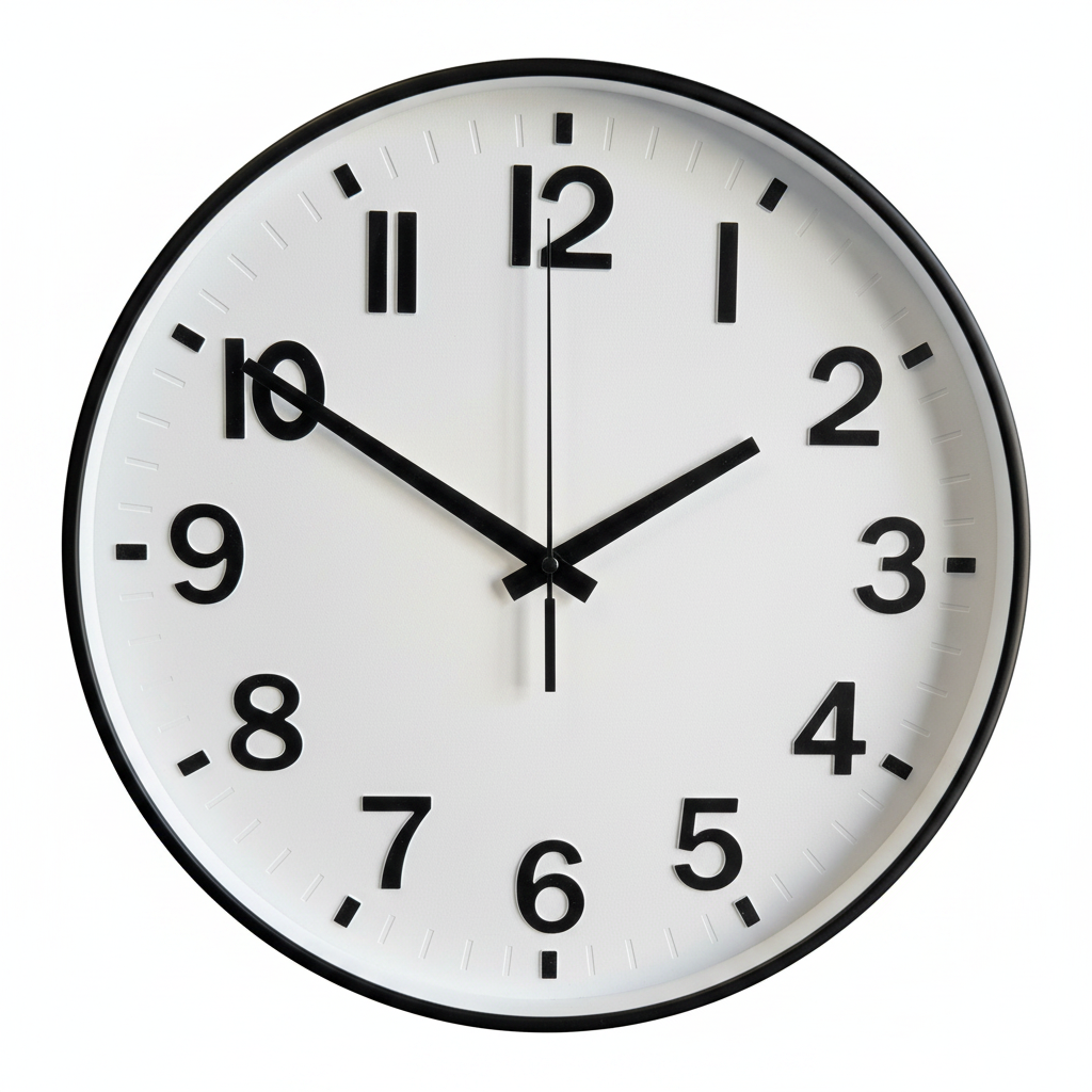 Clock Black Hands