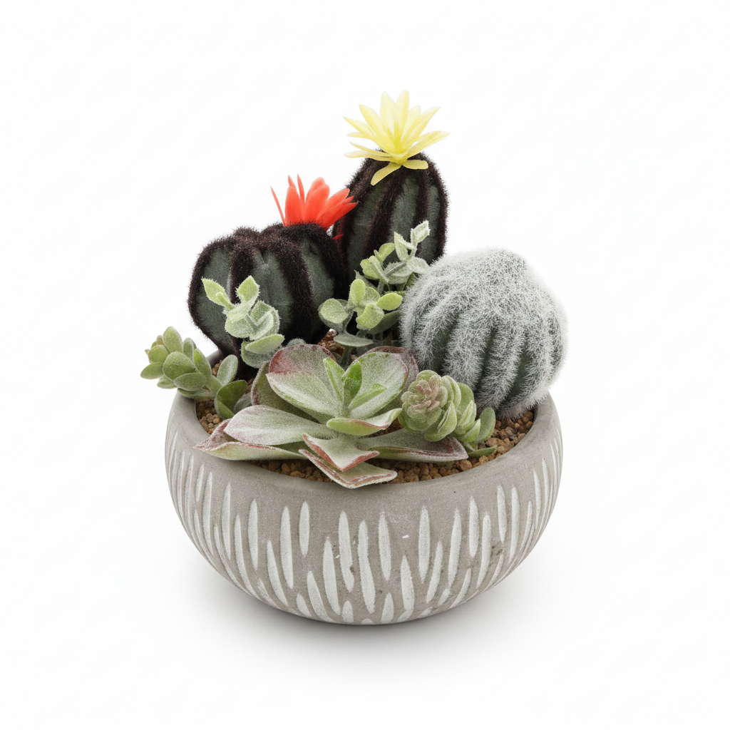Close-up Concrete Bowl