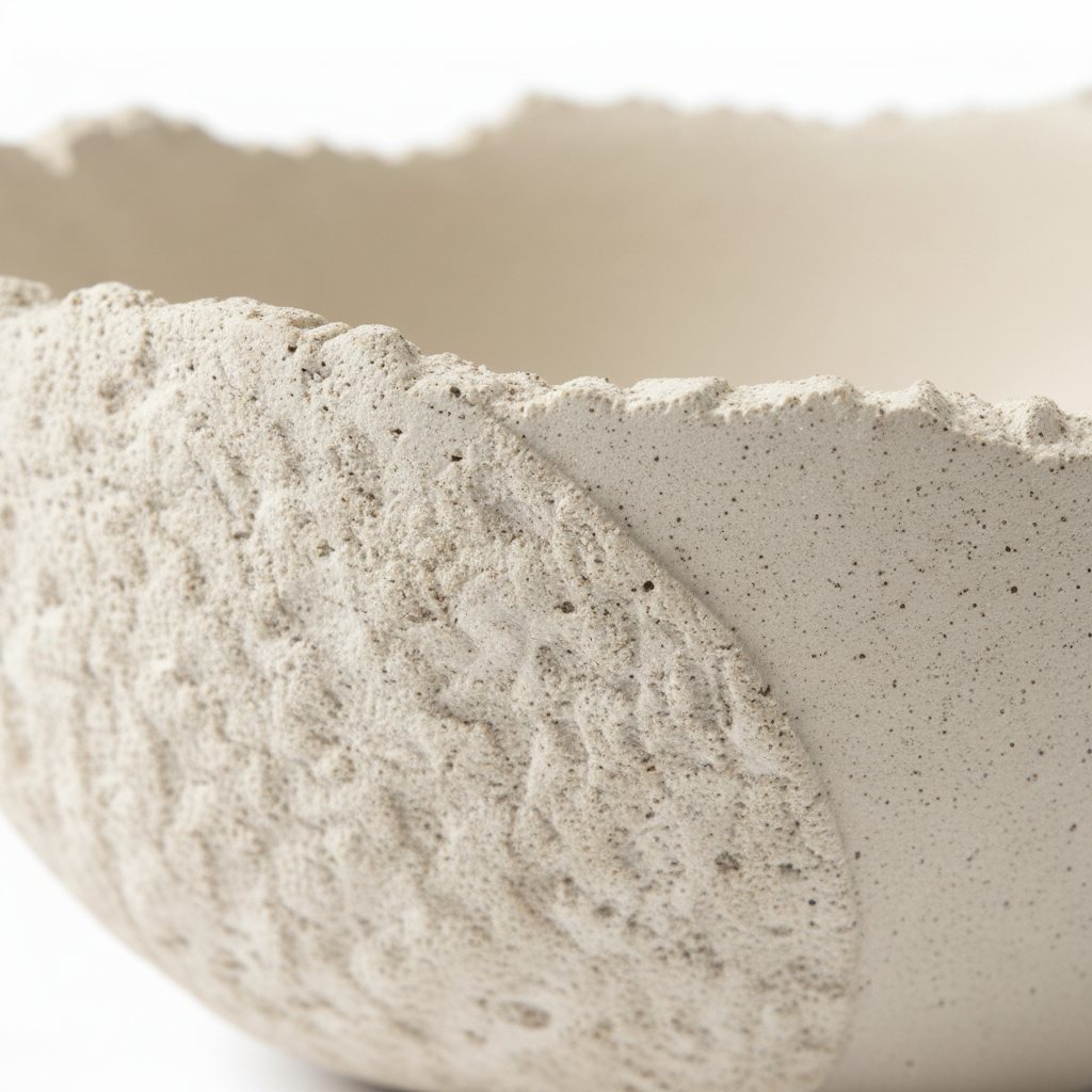 Close-up Matte Ceramic Bowl