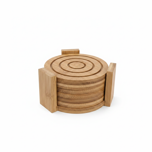Coaster Set with Holder
