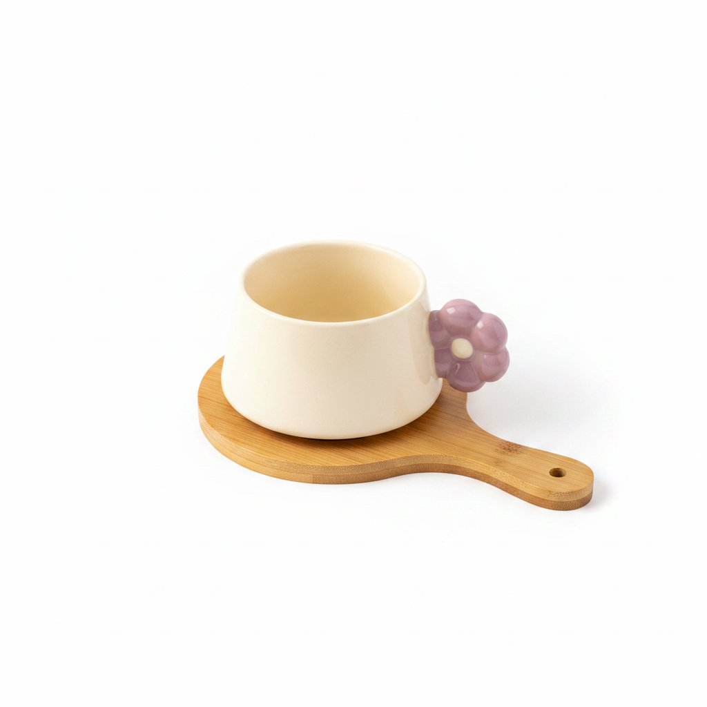 Coaster with Cup