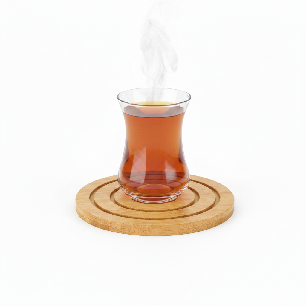 Coaster with Tea Cup - Proportional
