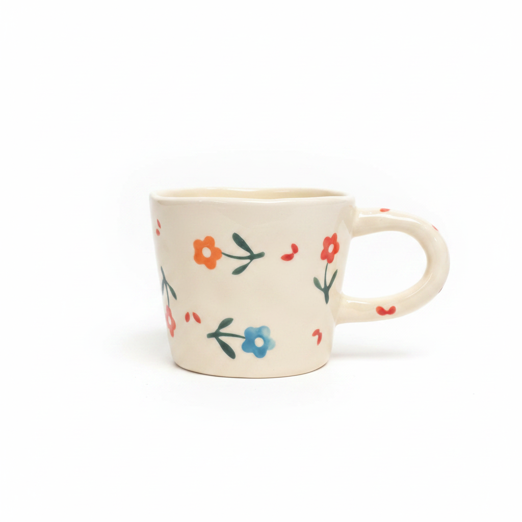 Colorful Flowers Mug