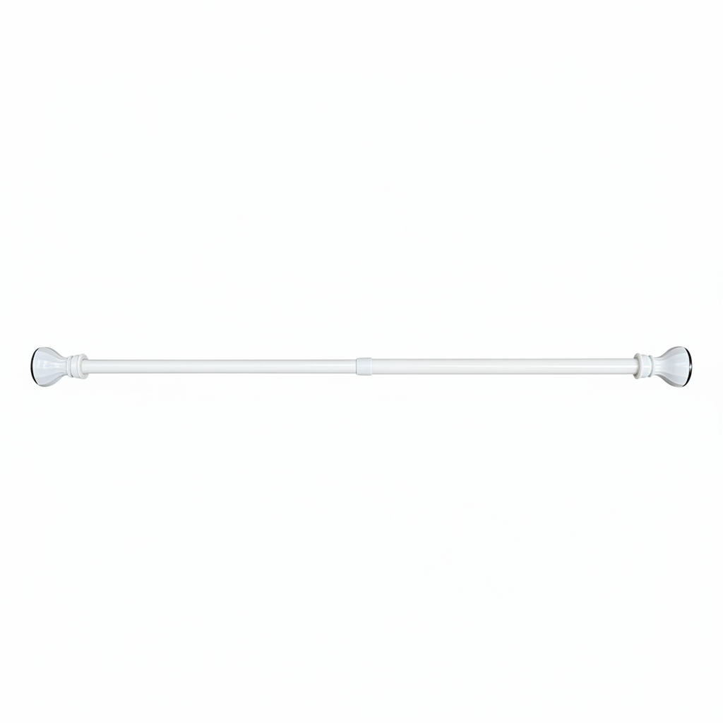 Curtain Rod - White Background