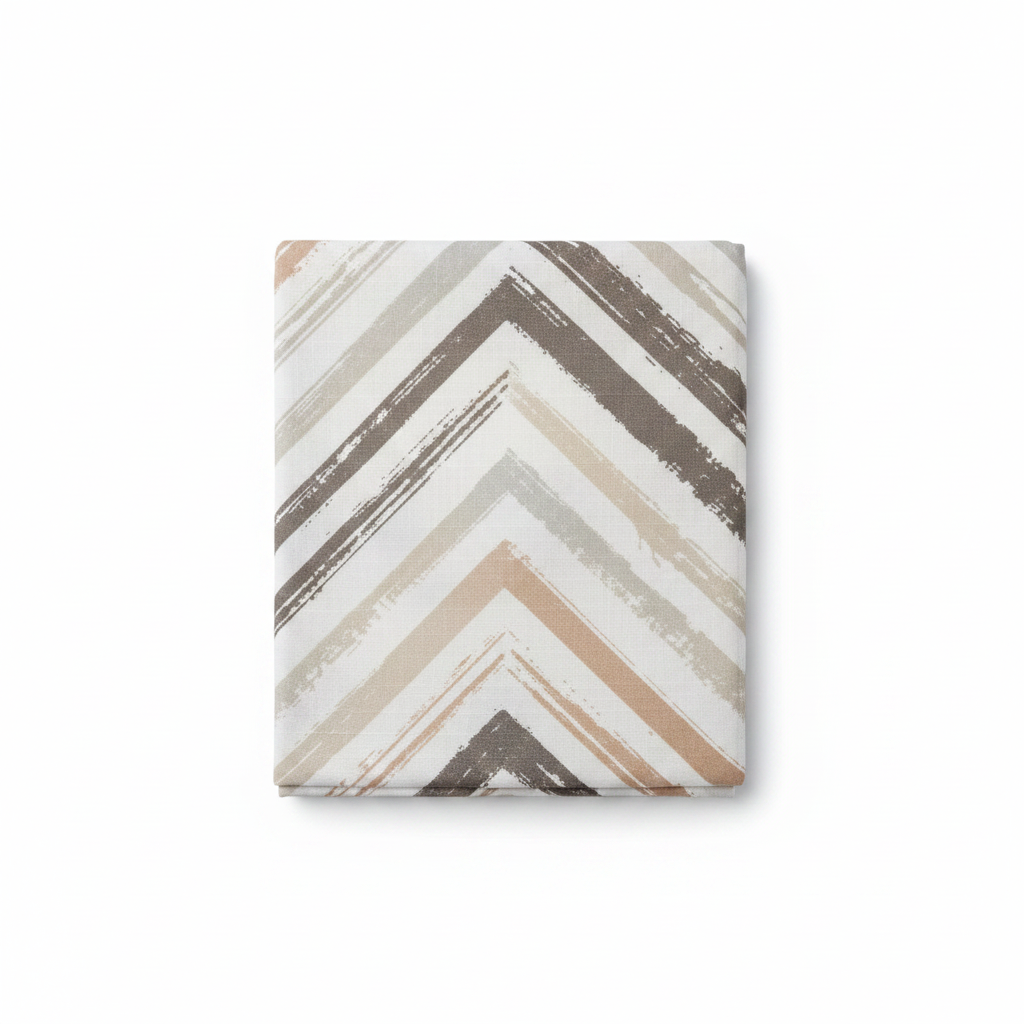 Diagonal Stripe Shower Curtain