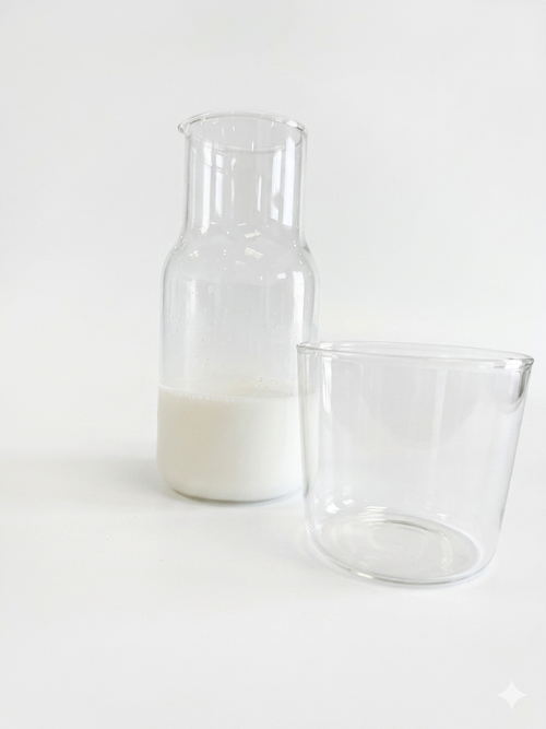 11655 Glass Carafe & Cup Set