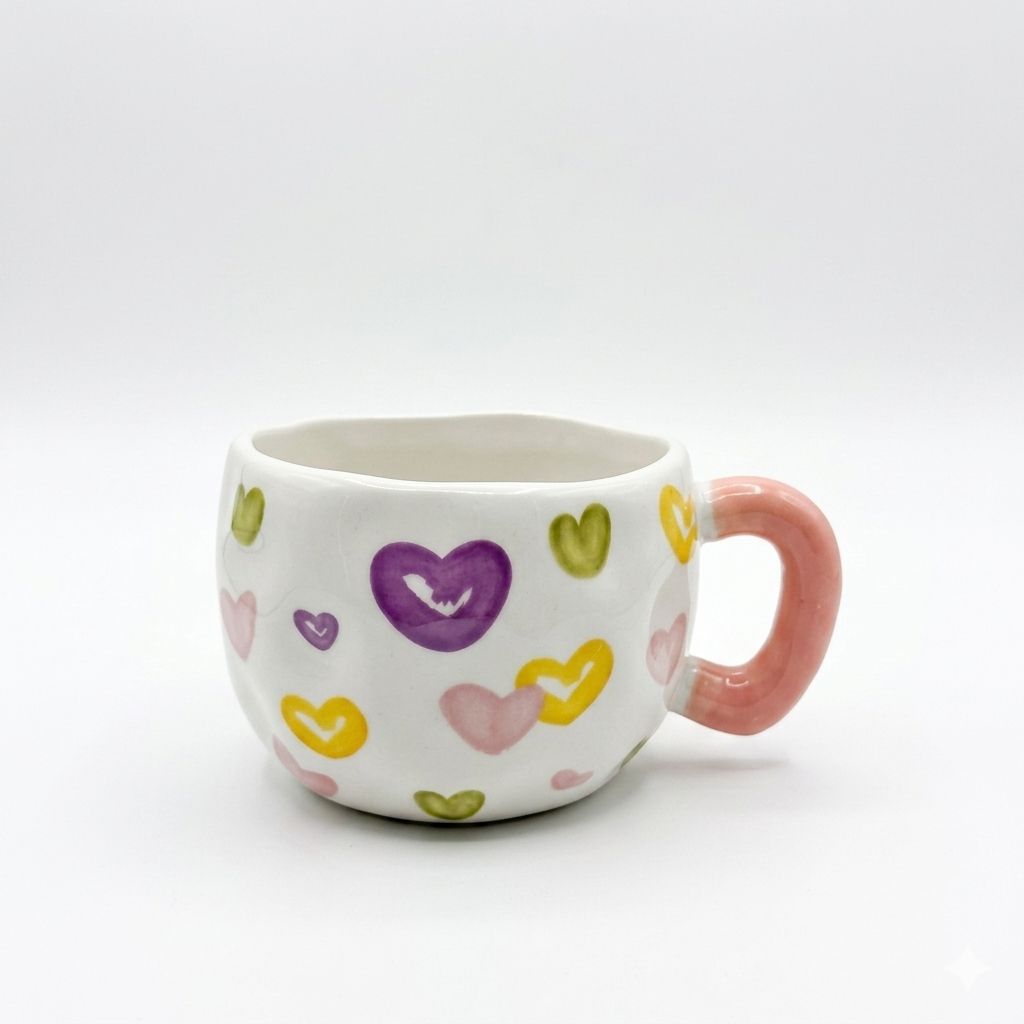 Handpainted Ceramic Mug