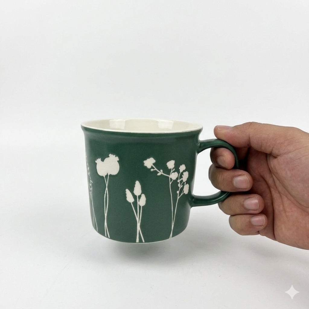 Botanical Ceramic Mug