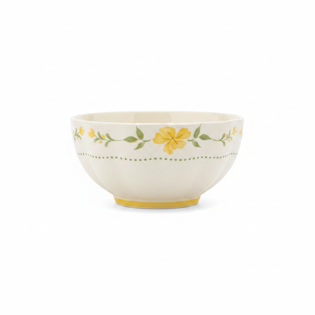 Floral Ceramic Bowl 12cm