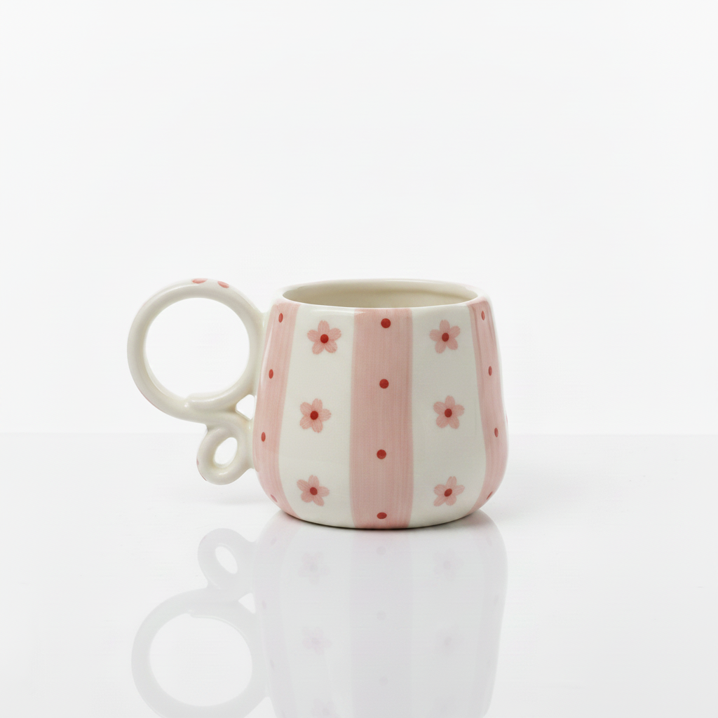 Floral Ceramic Mug – Correct Pattern