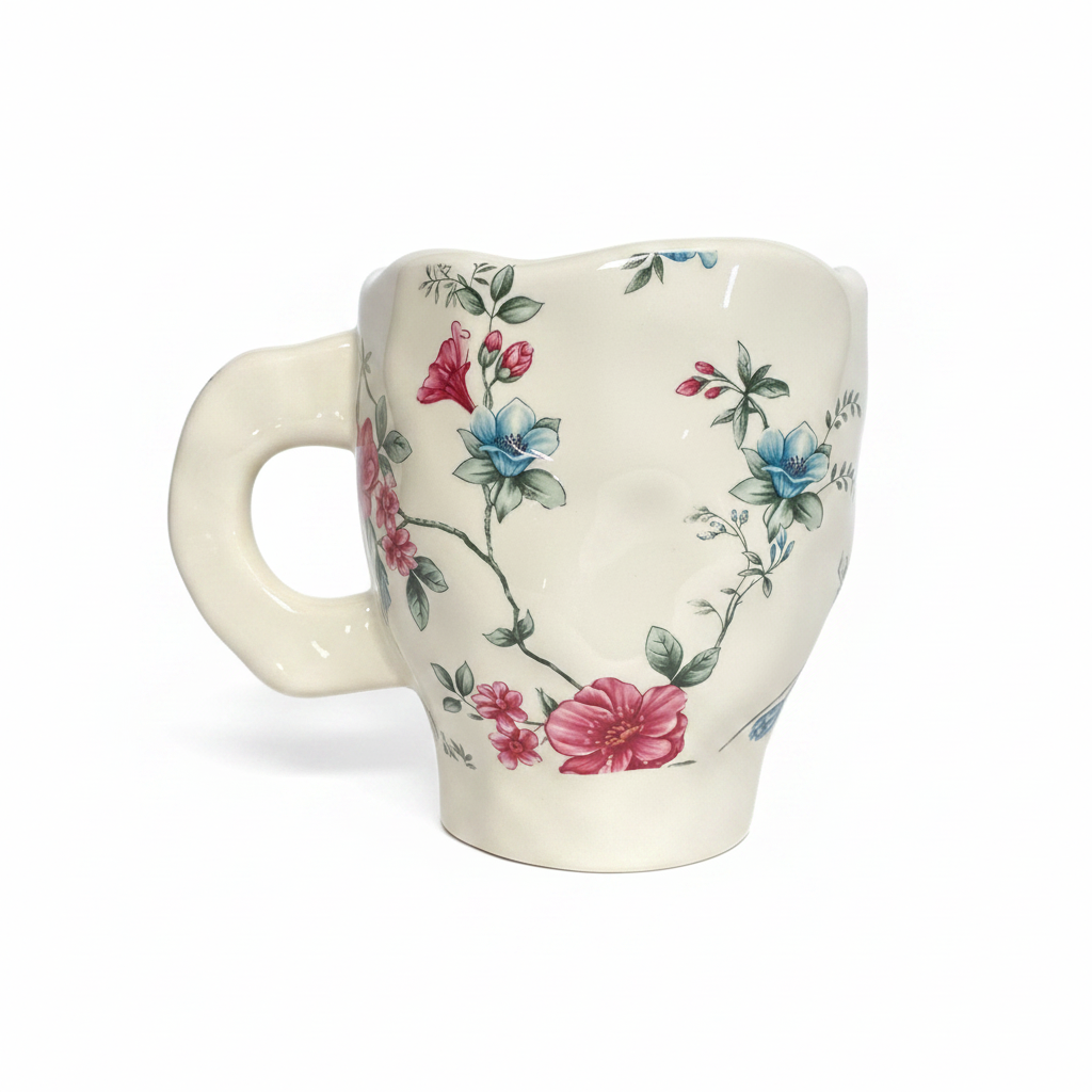 Floral Ceramic Mug