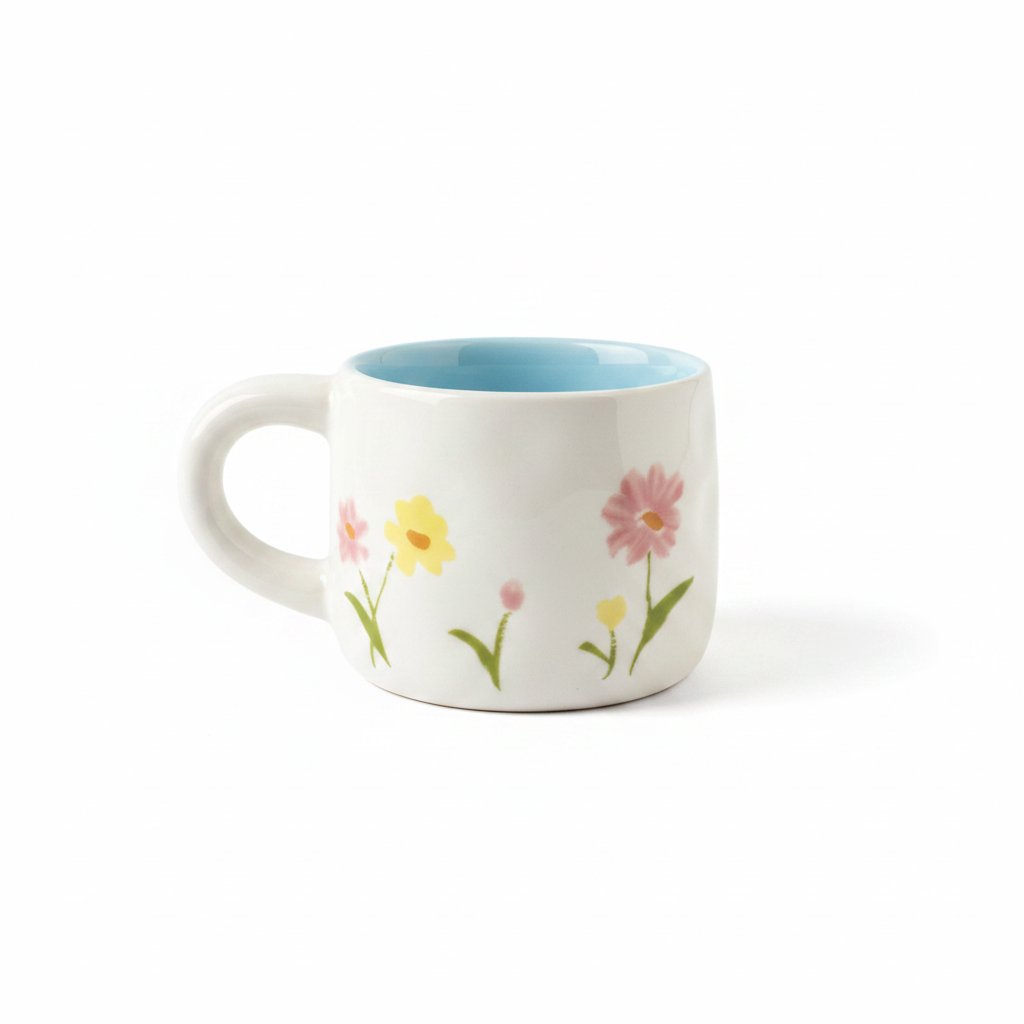 Floral Ceramic Mug