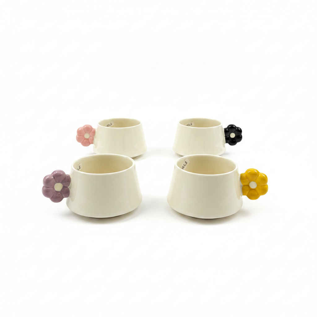 Four Cups - Random Group Shot White Background