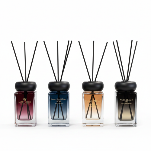 Four Luxury Reed Diffusers - Updated Group Shot