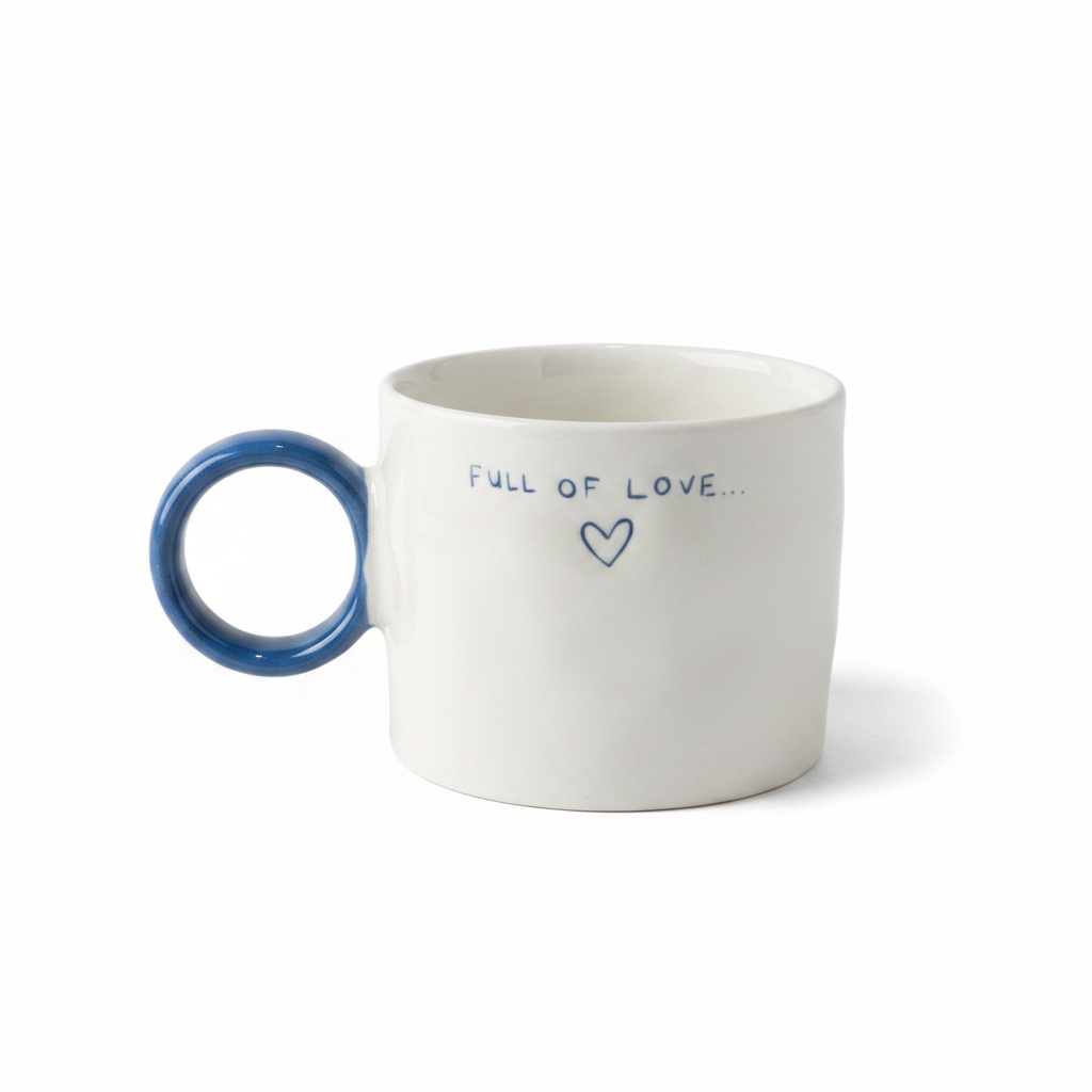 Full of Love Handmade Mug