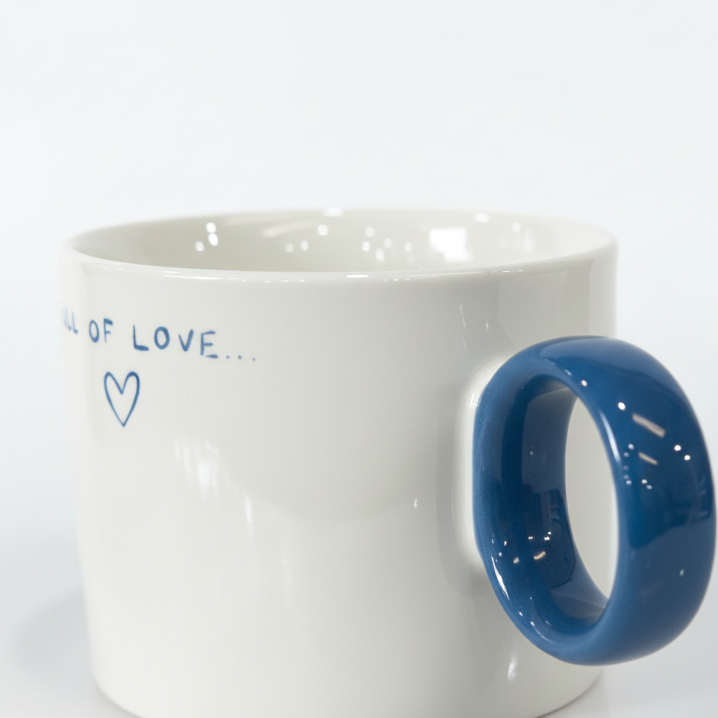 Full of Love Mug Close-up