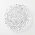 Rose Glass Plate 15cm - Half Dozen