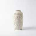 Geometric Vase White Background