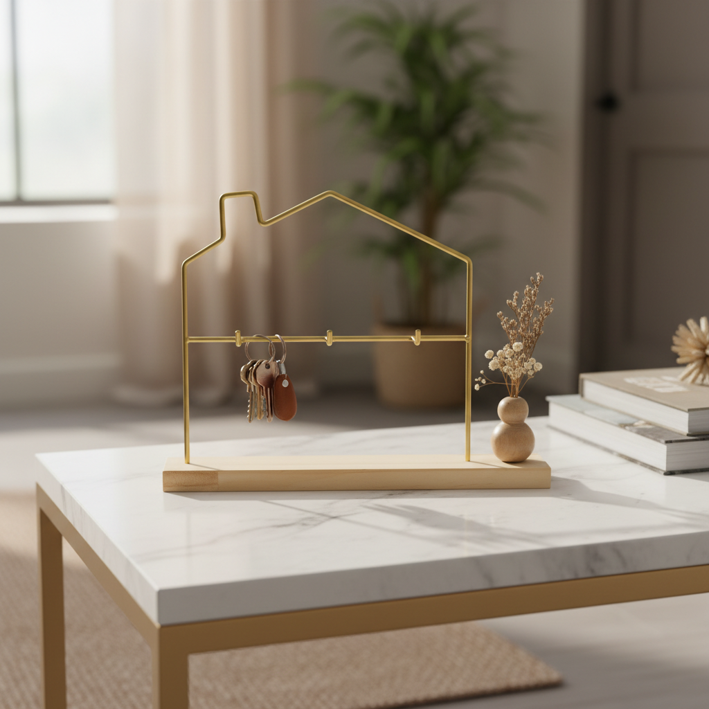 Gold Wire House Organizer Lifestyle