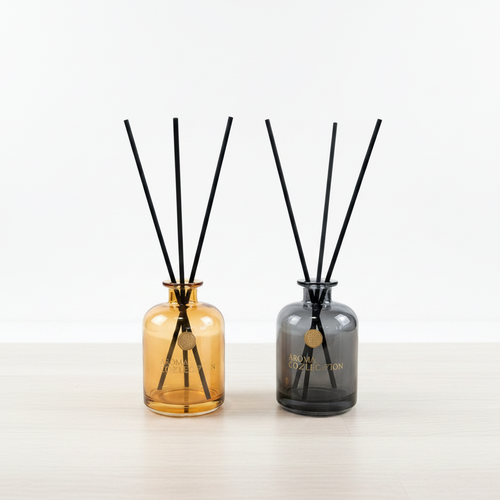 Golden and Black Diffuser Together