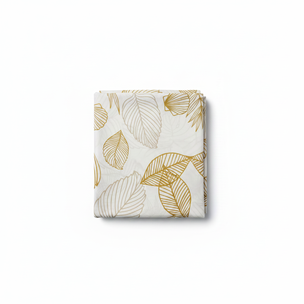 Golden Leaf Shower Curtain
