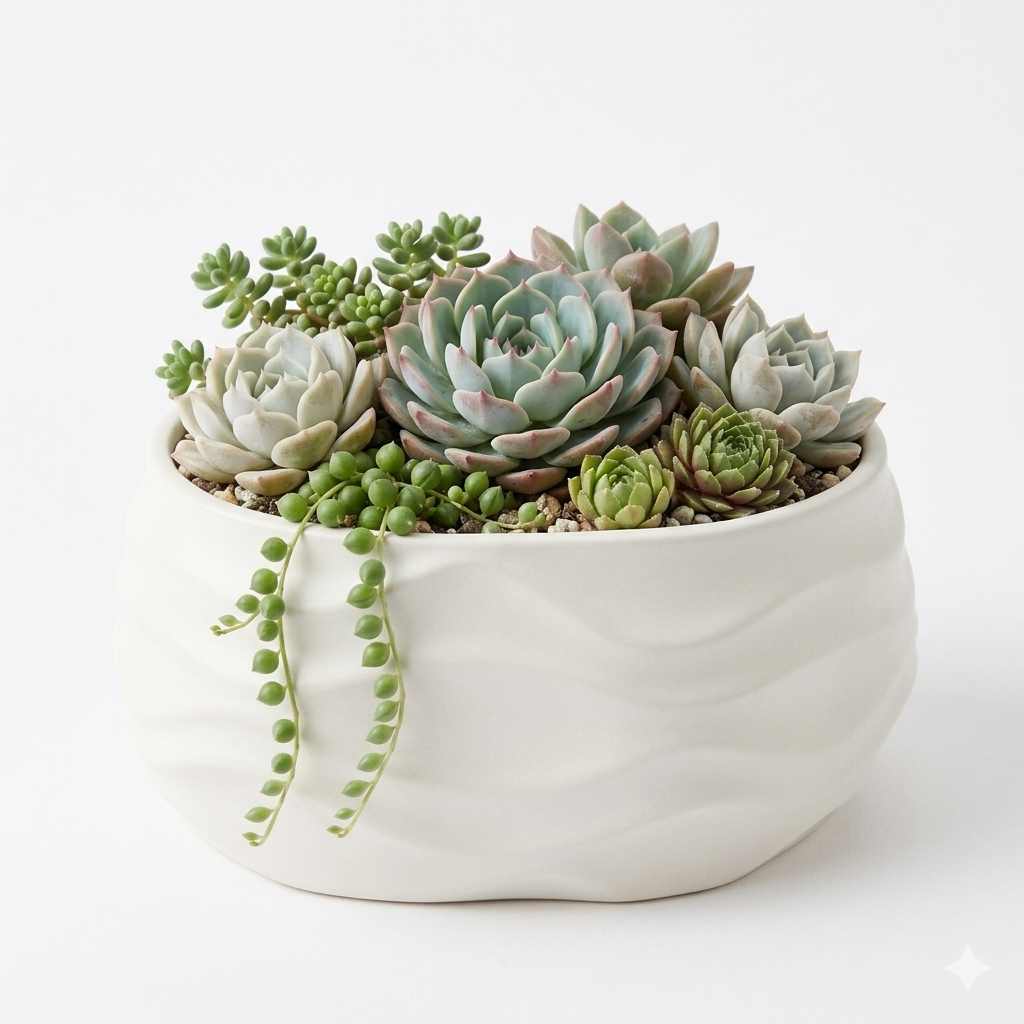 Porcelain Planter Bowl