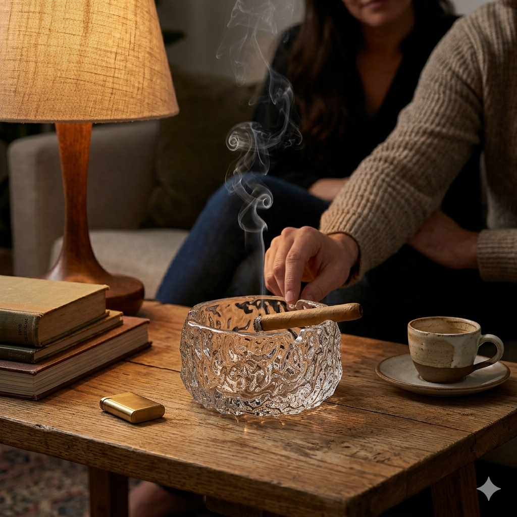 Glass Ashtray