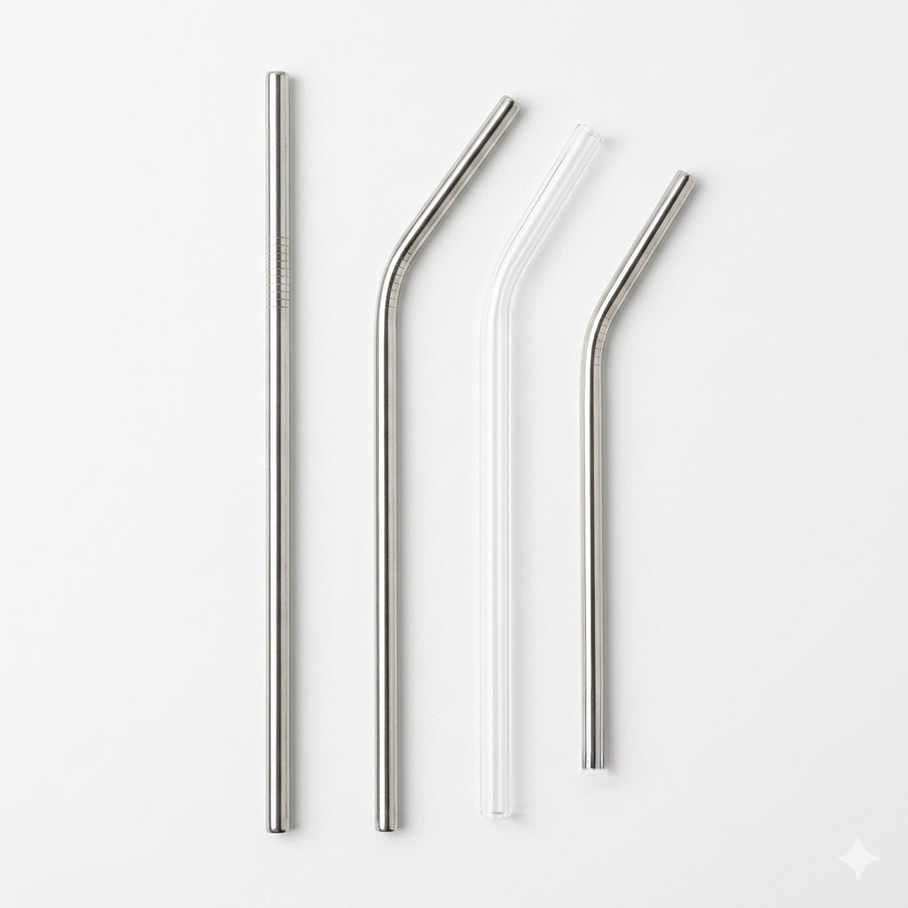 Reusable glass / stainless Straw