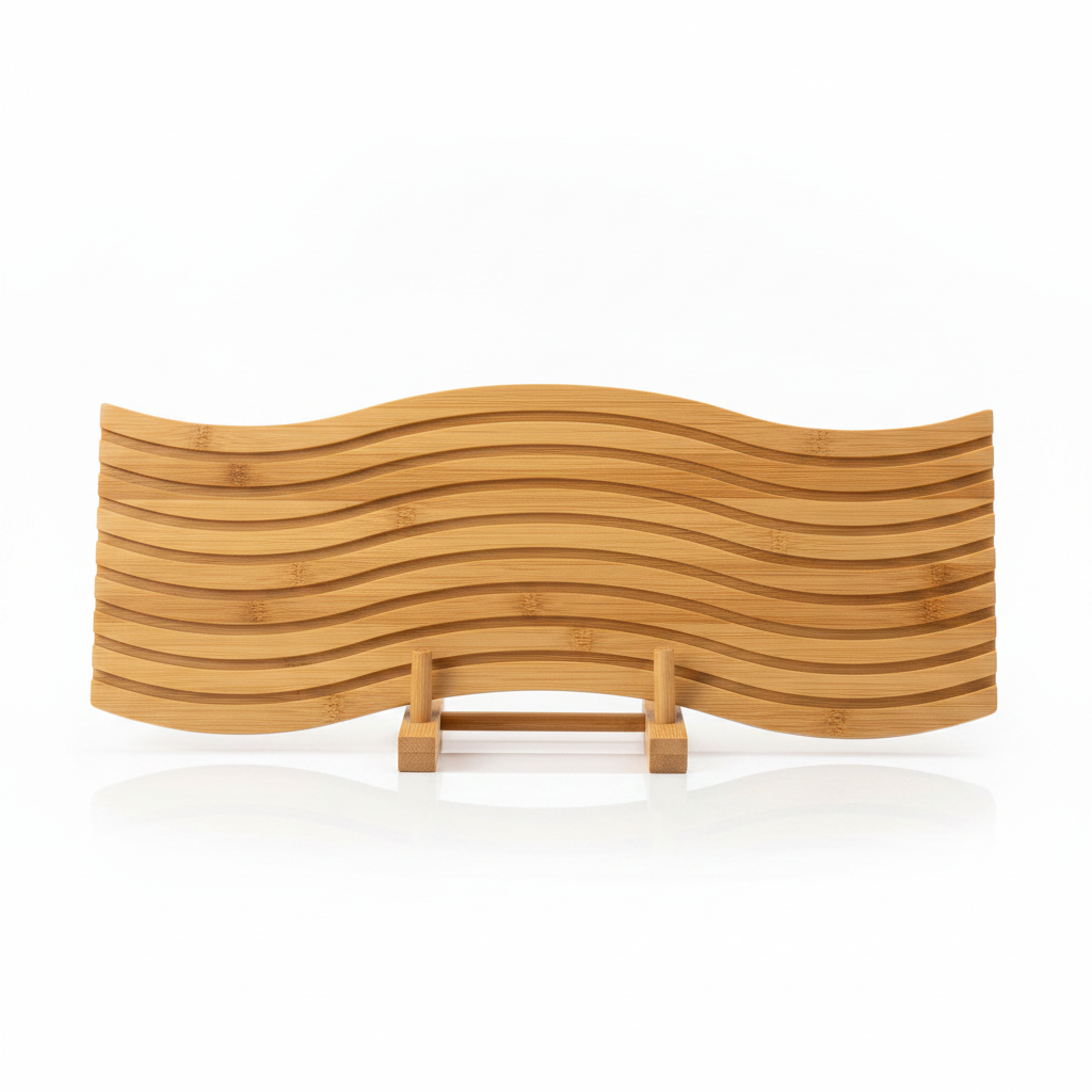 Bamboo Wave Trivet