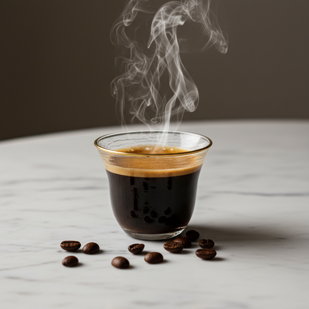 Glass Espresso Cups - Set of 6