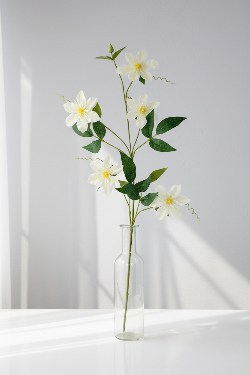 Artificial Clematis Stem – 80cm