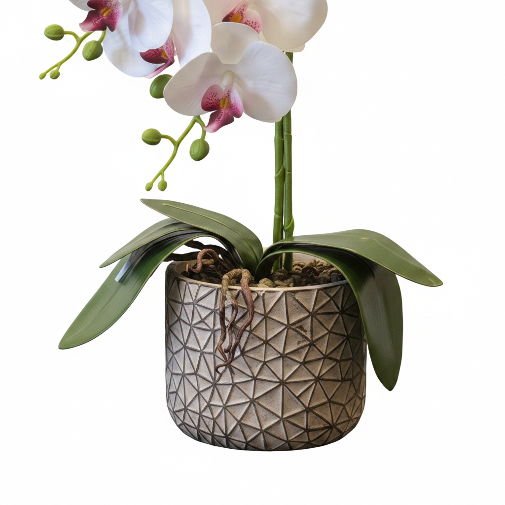 Artificial Pink Orchid 65cm