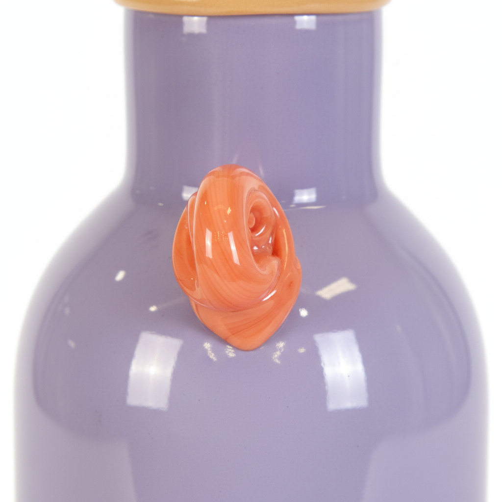 Purple Glass Vase