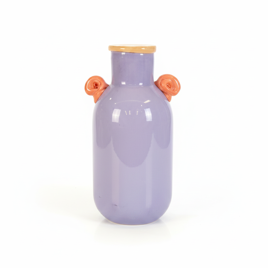 Purple Glass Vase
