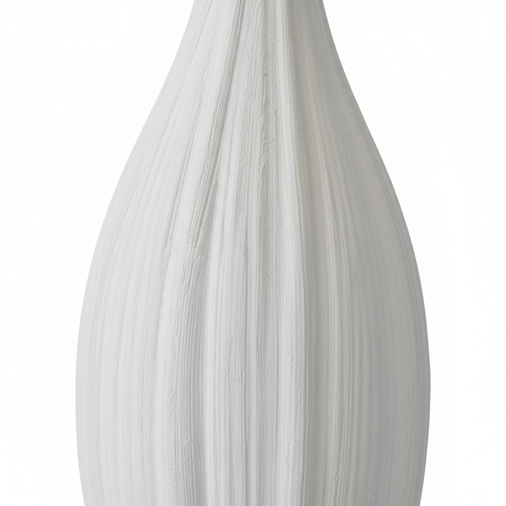 Ceramic Slim Bottle Vase – 39 cm