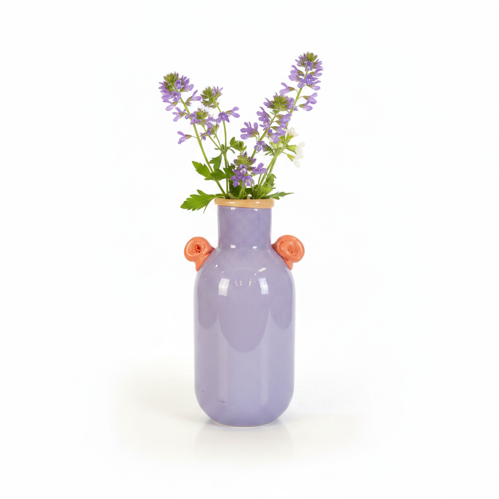 Purple Glass Vase