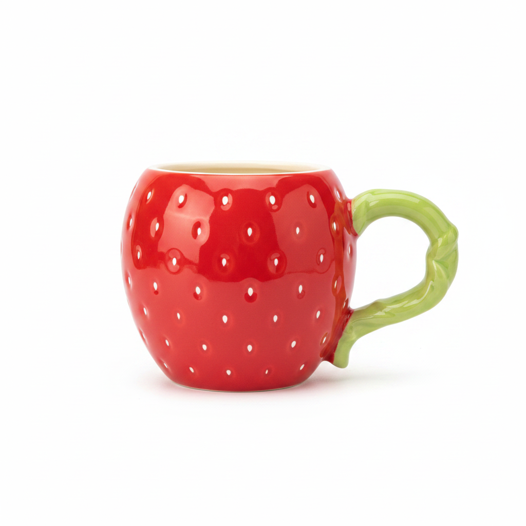 Strawberry Ceramic Mug
