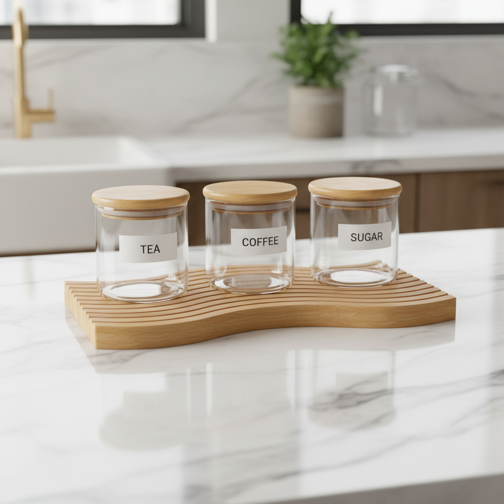 Bamboo Wave Trivet